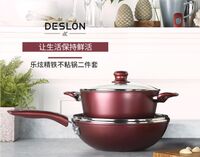 樂炫精鐵不粘鍋兩件套 DFS-TZ106A